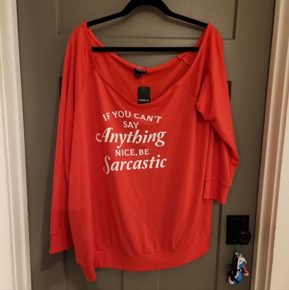 NEW Torrid blouse. NEW with TAGS  2X  18/20
